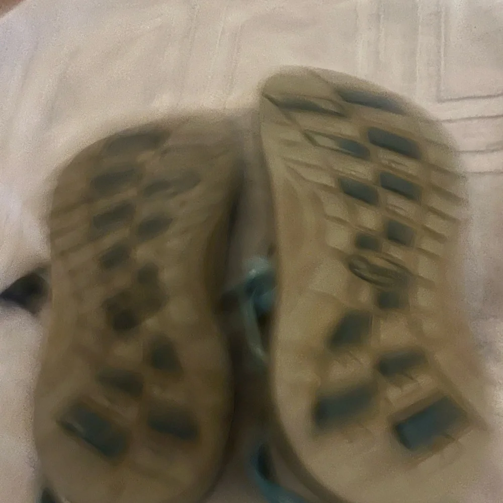 Chaco Kids Teal and Black Adjustable Strap Sandals